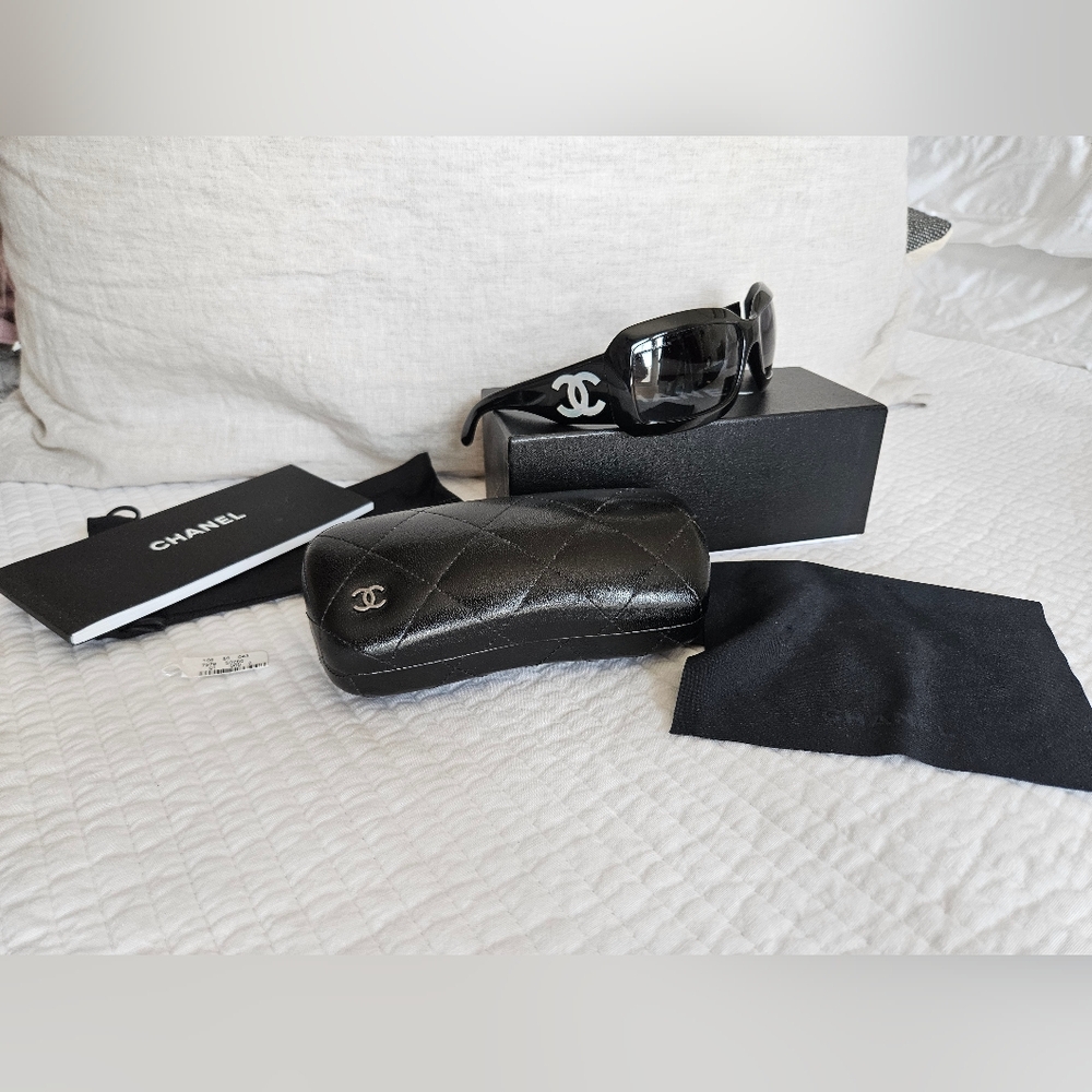 Chanel Mother of Pearl Sunglasses